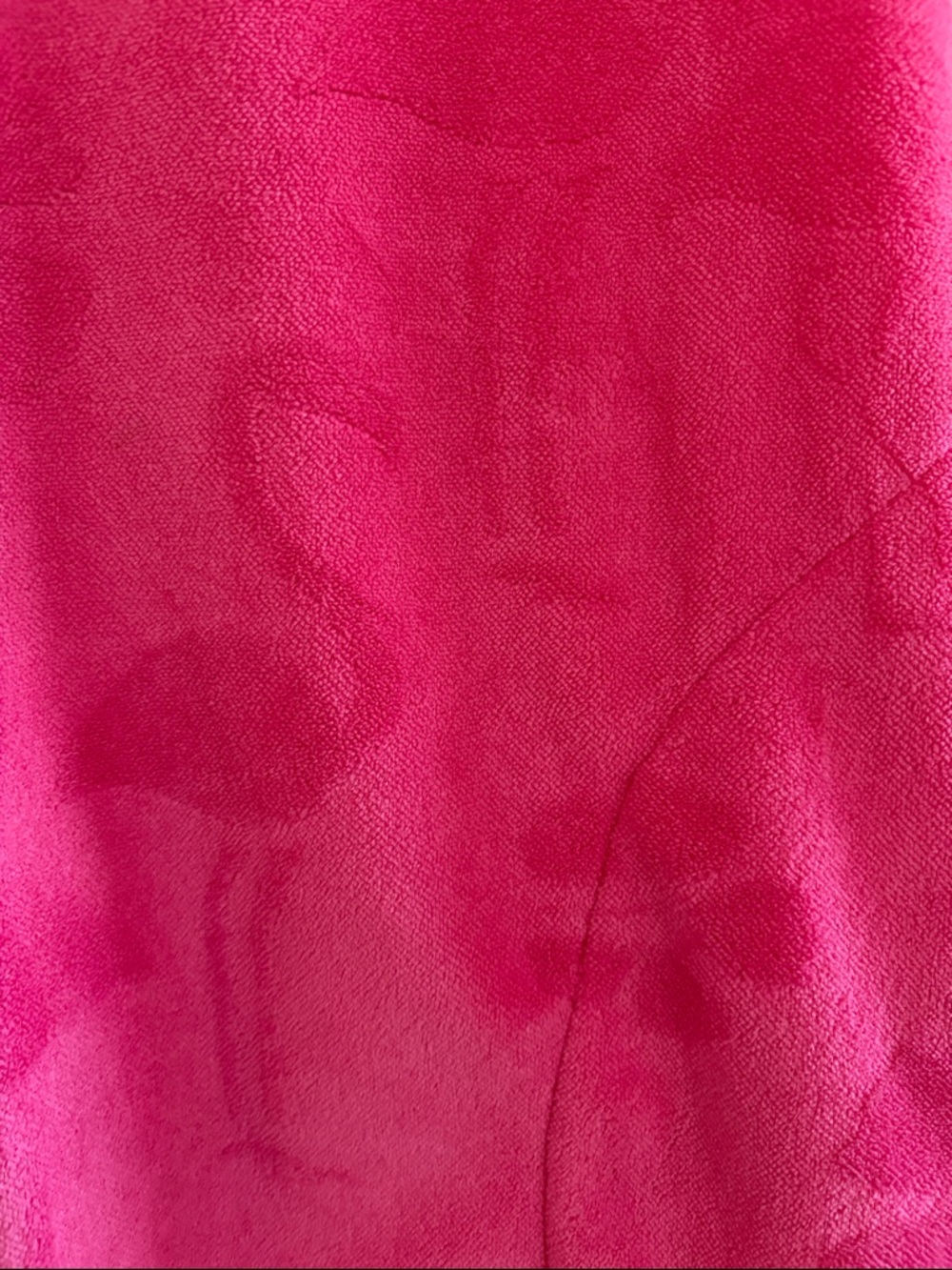 Jasmine Rose Terrycloth CoverUp Size S/P Hot Pink Flamingo - Picture 4 of 10